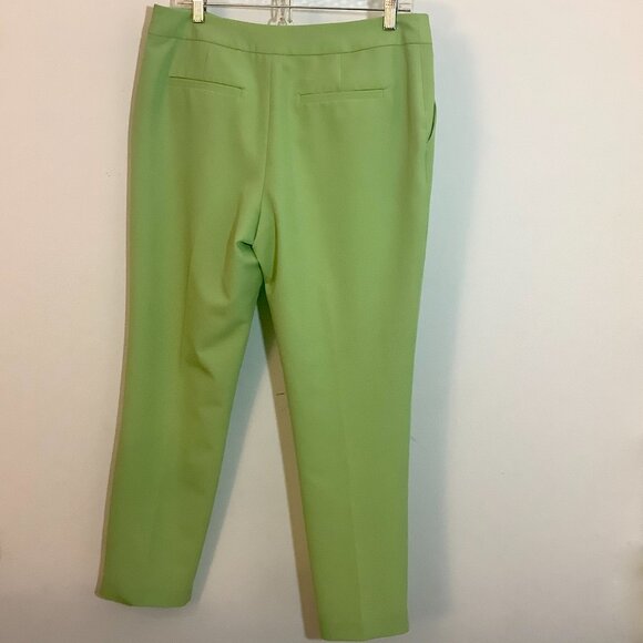 Green Dress Pants Worthington Slim Ankle Sz 8 - Picture 7 of 11